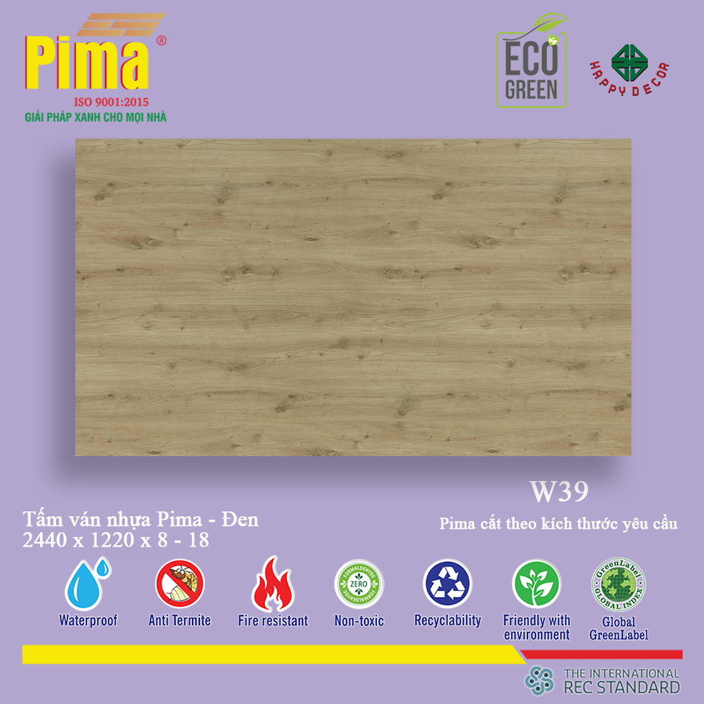 Được xử lý để chống lại sự tấn công của mối mọt