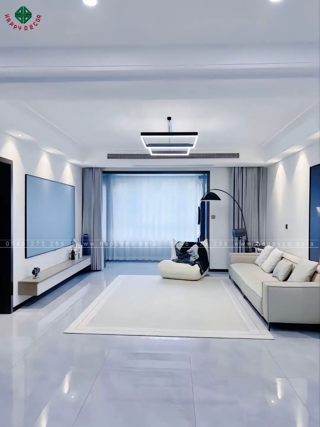 Không gian đồng bộ mang lại cảm giác thống nhất và hài hòa