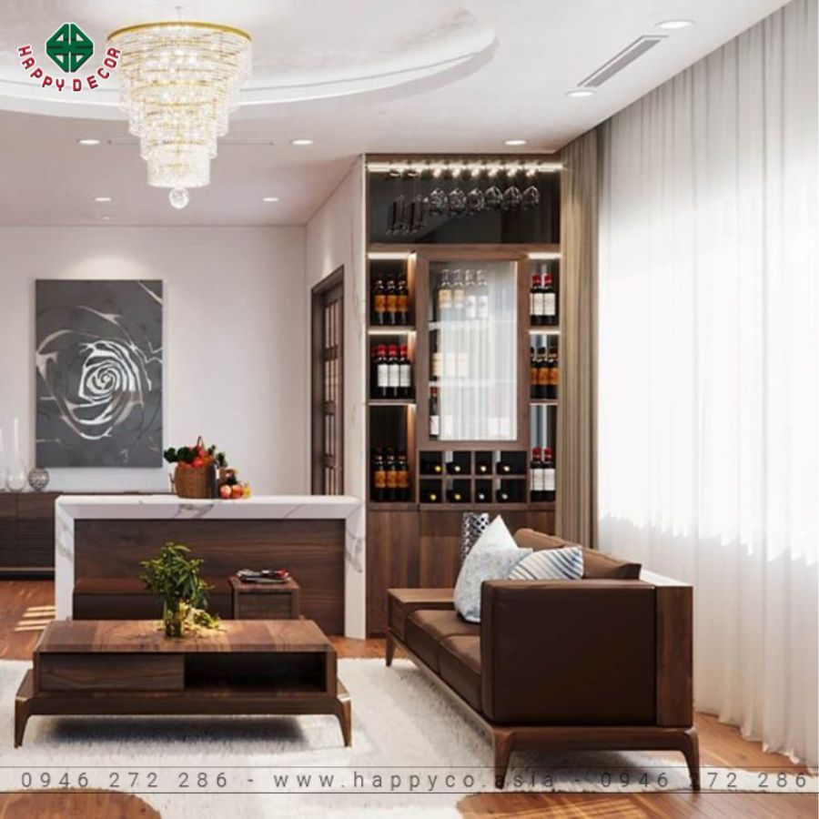 Mẫu tủ rượu âm tường 2 Mẫu tủ rượu âm tường 2