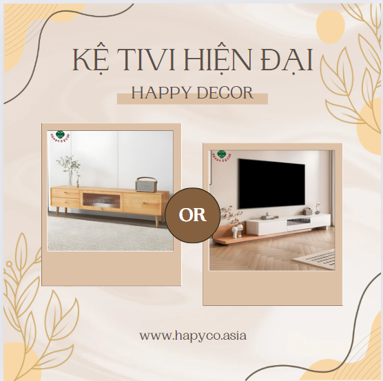 Kệ Tivi hiện đại tại Happy Decor - Biên Hòa