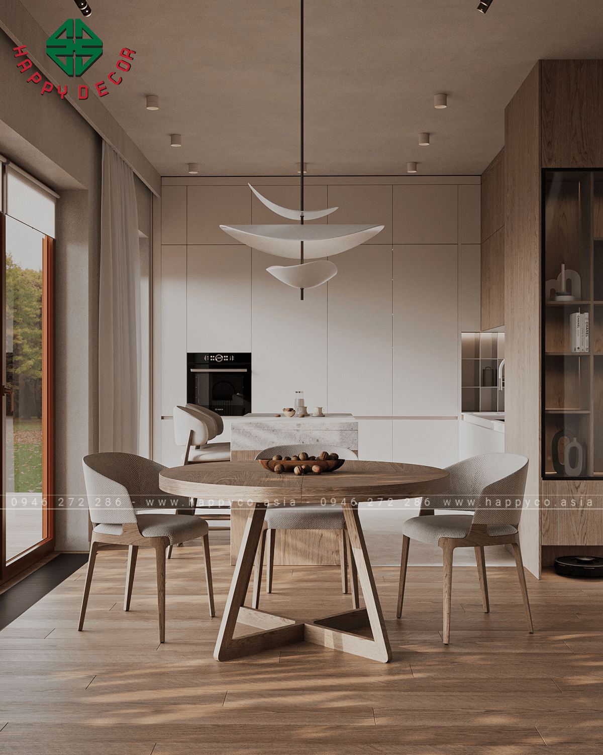 Sau khi hiểu rõ mong muốn và lối sống của bạn, đội ngũ thiết kế của Happy Decor sẽ lên ý tưởng và bản vẽ chi tiết