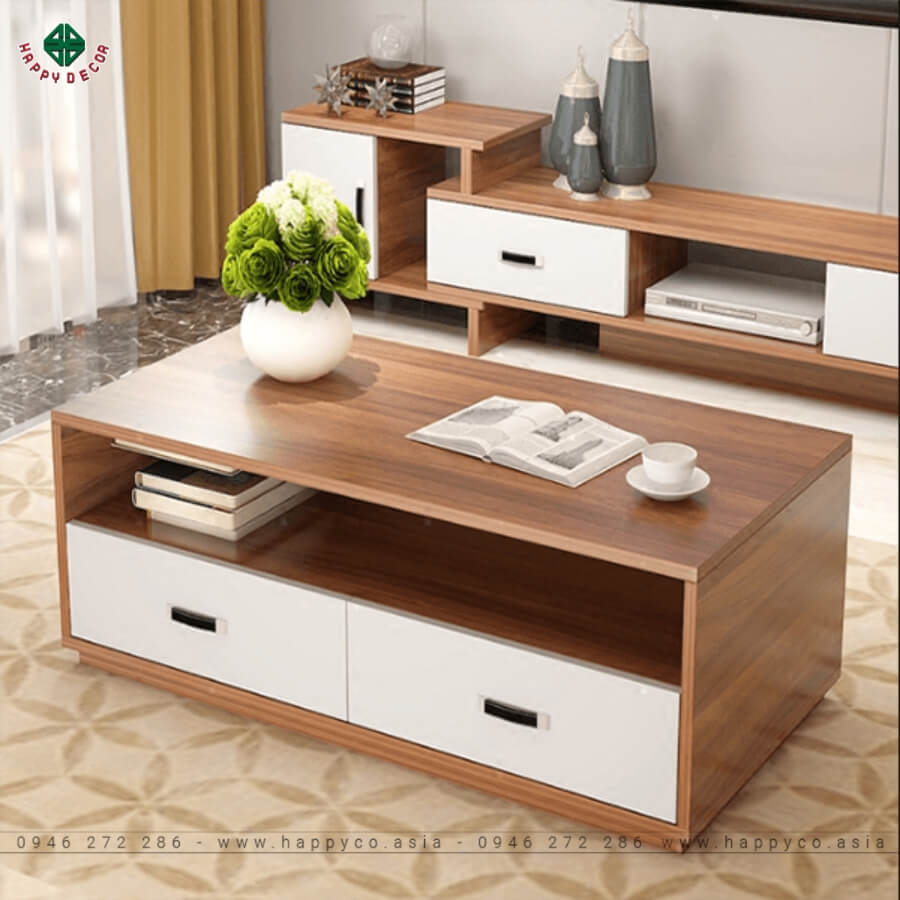 Mẫu bàn trà gỗ công nghiệp đa năng Mẫu bàn trà gỗ công nghiệp đa năng