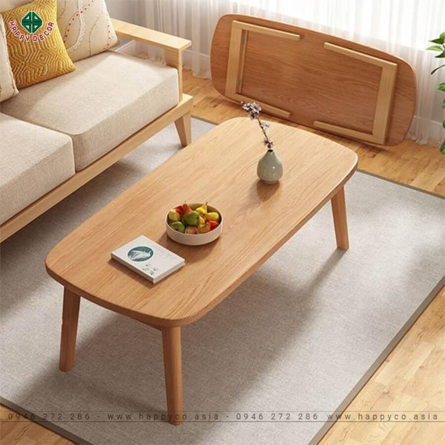 Mẫu bàn trà gỗ công nghiệp tối giản Mẫu bàn trà gỗ công nghiệp tối giản