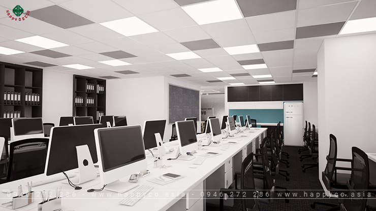 Nội thất văn phòng đẹp hiện đại 2024 - Mẫu 11