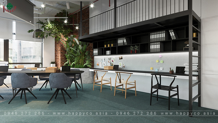 Nội thất văn phòng đẹp hiện đại 2024 - Mẫu 13