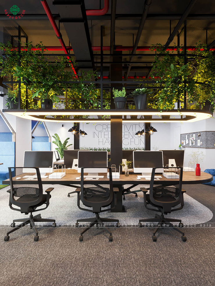 Nội thất văn phòng đẹp hiện đại 2024 - Mẫu 14