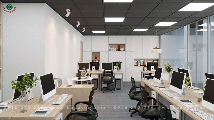 Nội thất văn phòng đẹp hiện đại 2024 - Mẫu 15