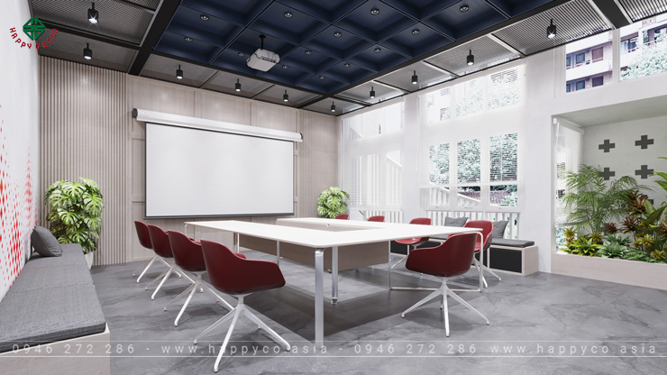 Nội thất văn phòng đẹp hiện đại 2024 - Mẫu 24