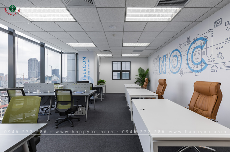 Nội thất văn phòng đẹp hiện đại 2024 - Mẫu 25