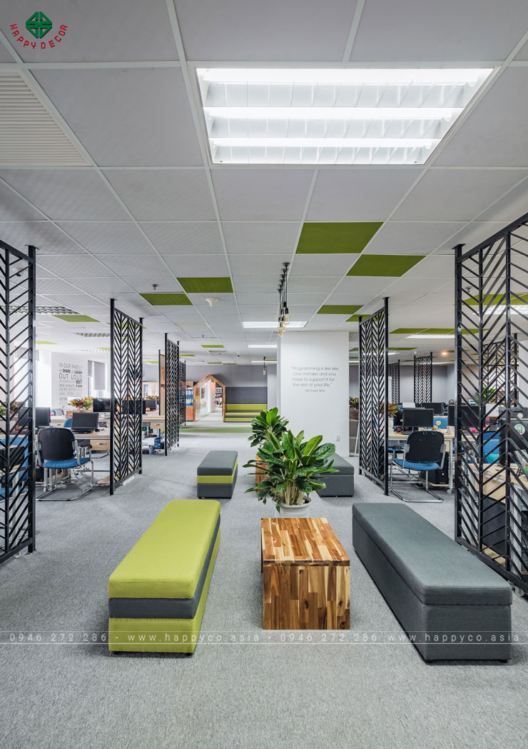 Nội thất văn phòng đẹp hiện đại 2024 - Mẫu 05