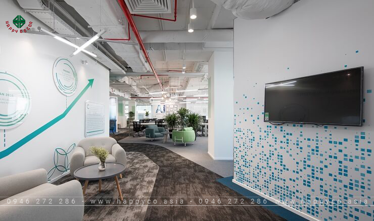 Nội thất văn phòng đẹp hiện đại 2024 - Mẫu 07