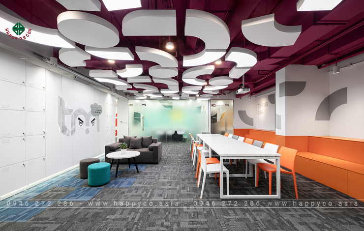 Nội thất văn phòng đẹp hiện đại 2024 - Mẫu 09