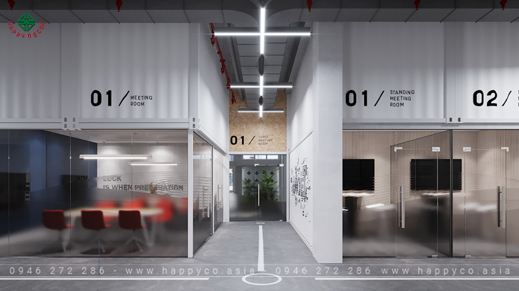 Nội thất văn phòng đẹp hiện đại 2024 - Mẫu 11