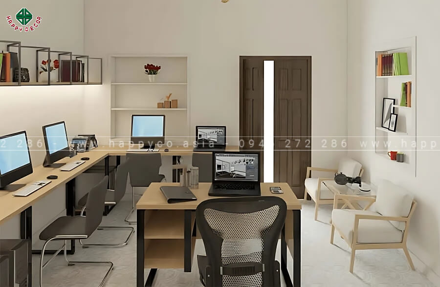 Biến văn phòng nhỏ thành nơi làm việc lý tưởng cho nhân viên Biến văn phòng nhỏ thành nơi làm việc lý tưởng cho nhân viên