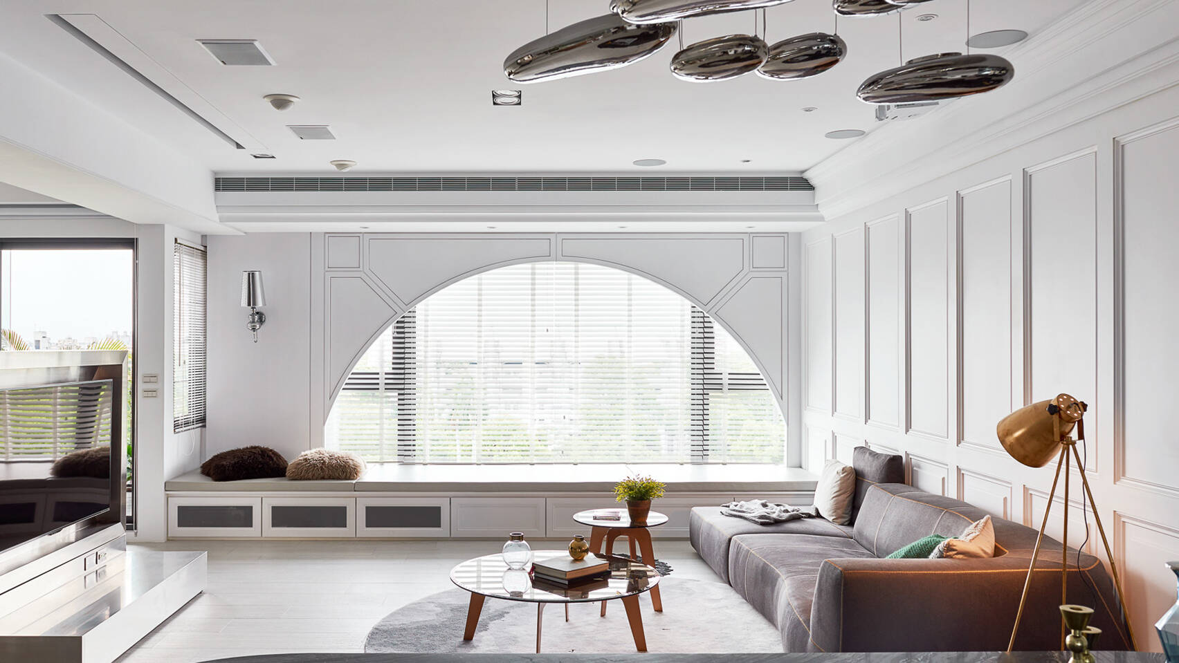 Phong cách thiết kế nội thất hiện đại - Mẫu 01