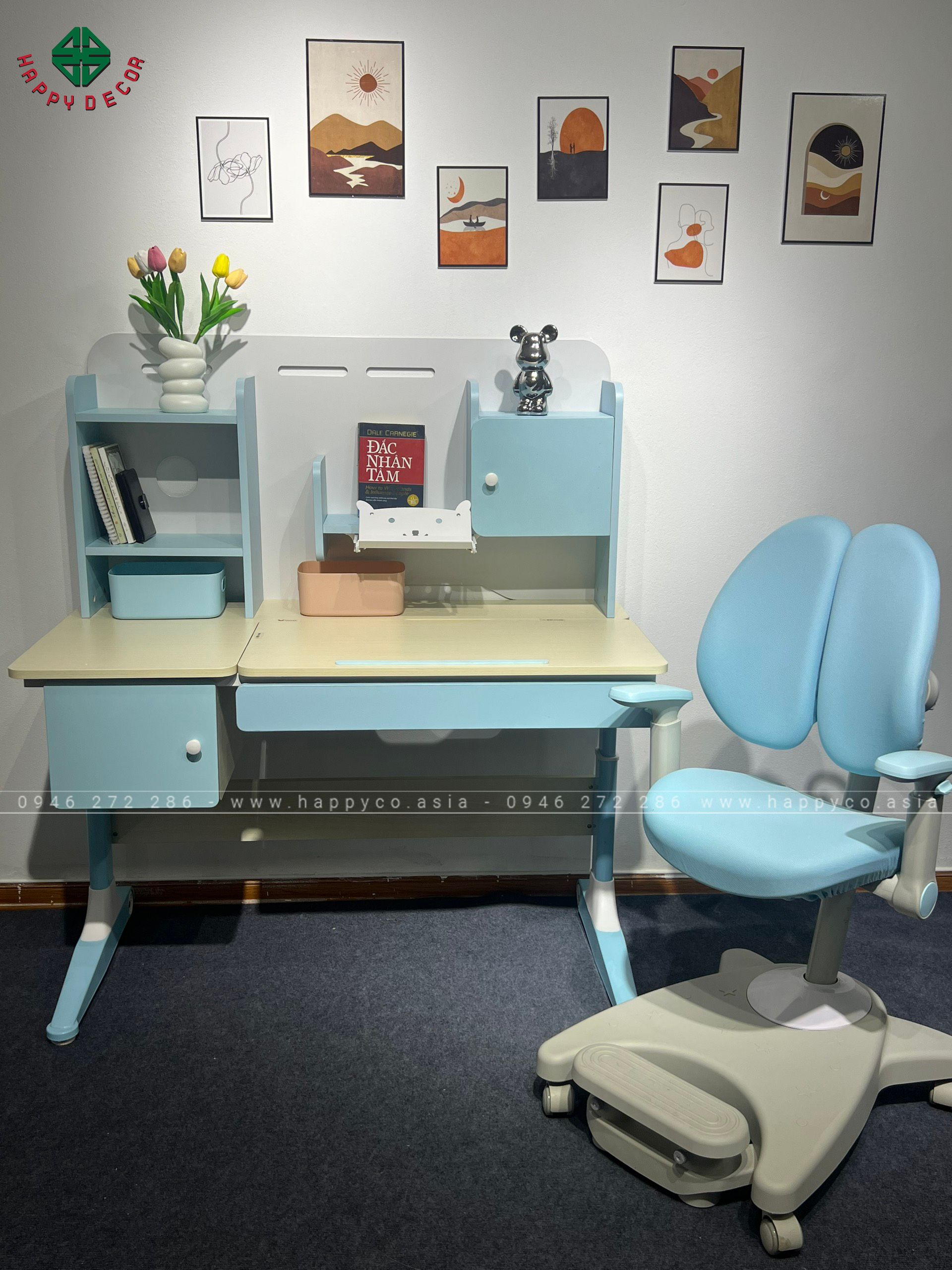 Bàn học sinh chống gù BCG14