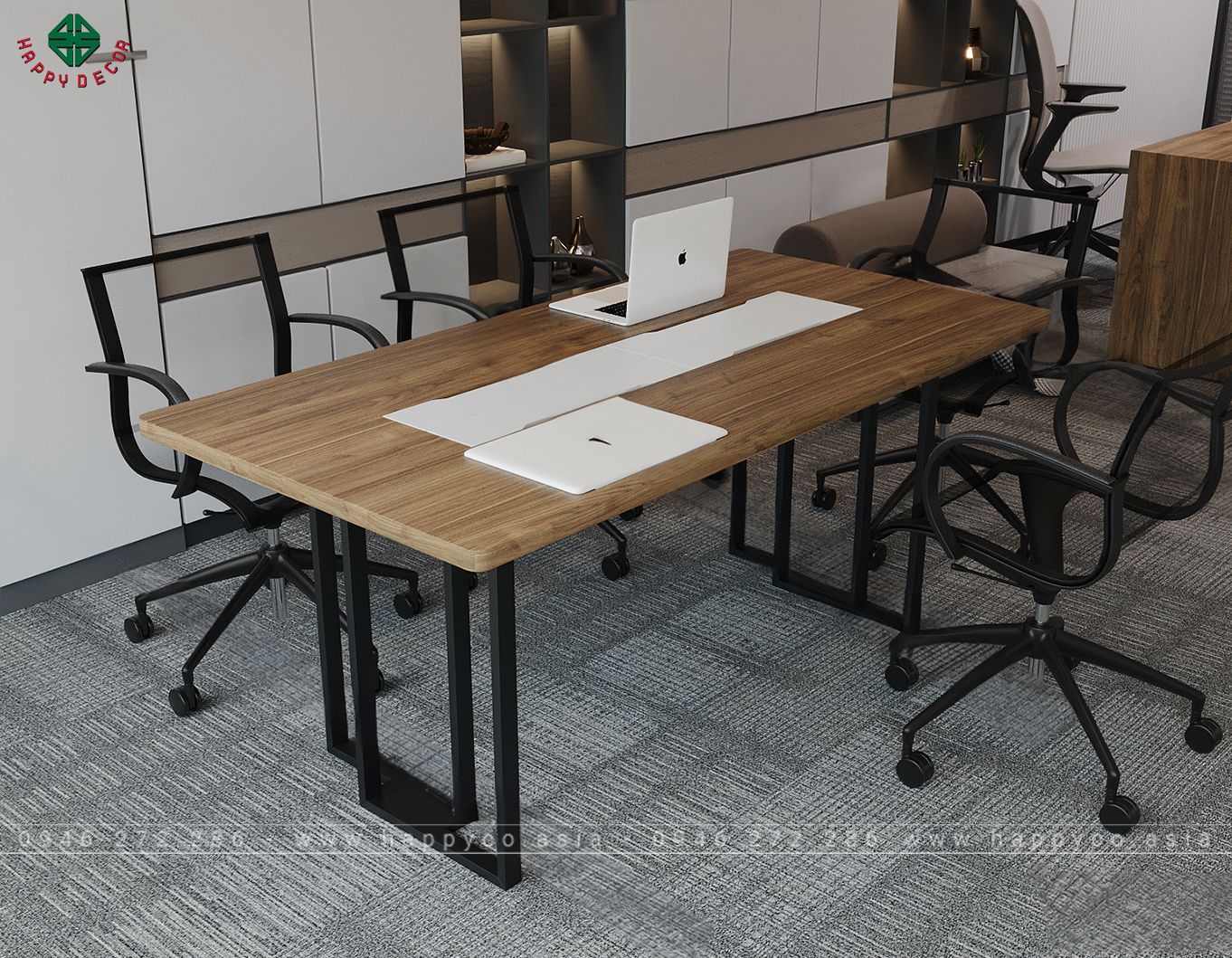 Đảm bảo chức năng và thẩm mỹ với mẫu bàn họp văn phòng