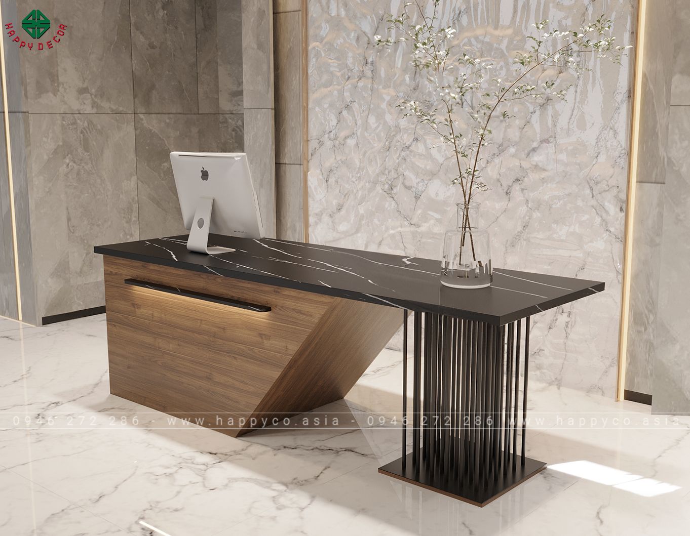 Bàn quầy spa hiện đại BQ6805