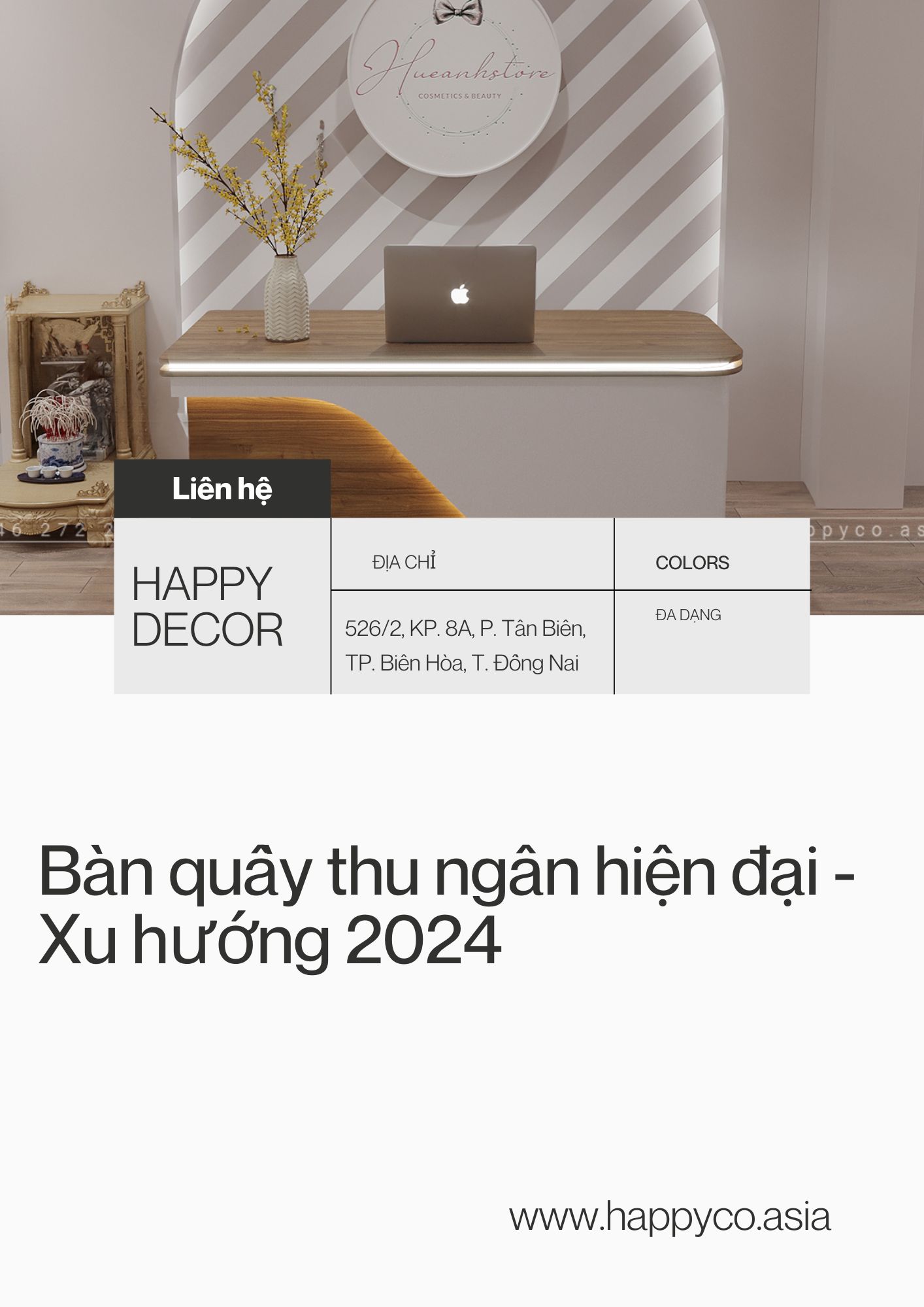 Sự kết hợp các loại gỗ công nghiệp, kim loại và kính