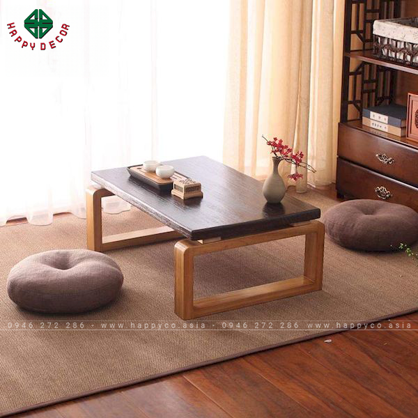 Mẫu bàn trà ngồi thấp kiểu Nhật – 6