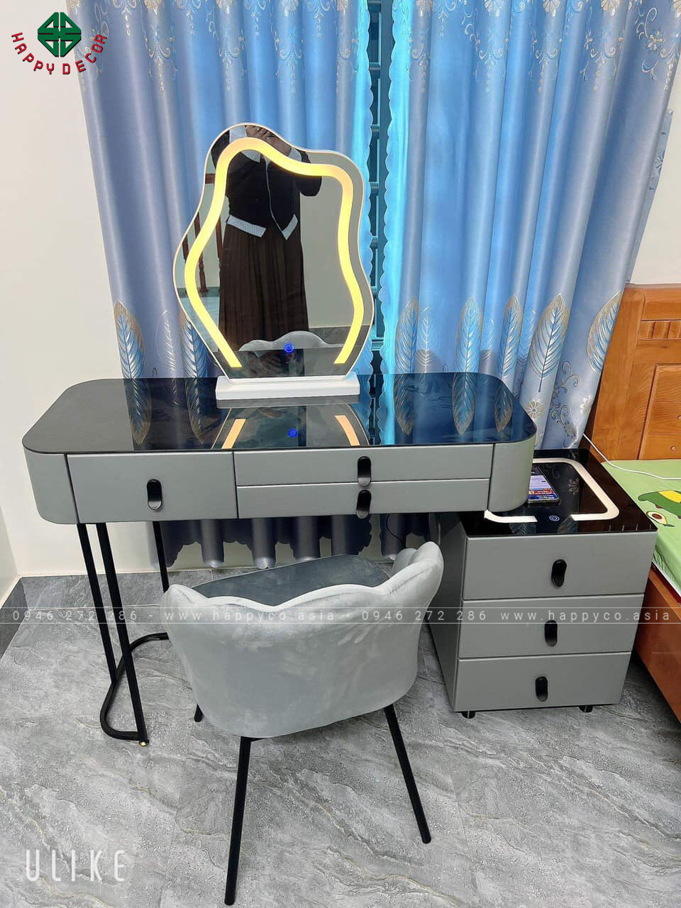 Bàn trang điểm gỗ MDF hiện đại TN46