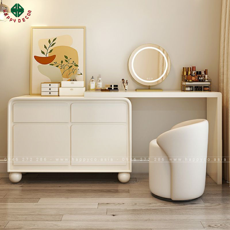 Bàn trang điểm gỗ công nghiệp tinh tế BP6857