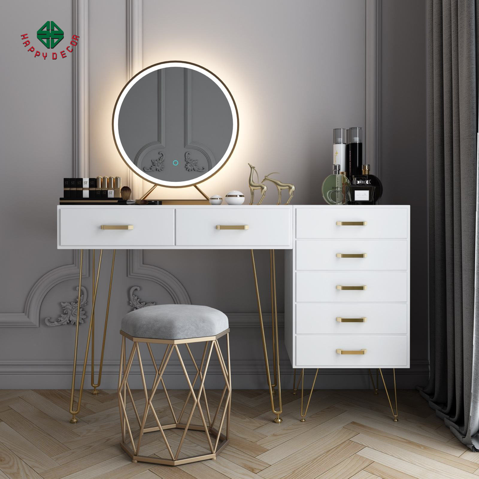 ban-trang-diem-happy-decor