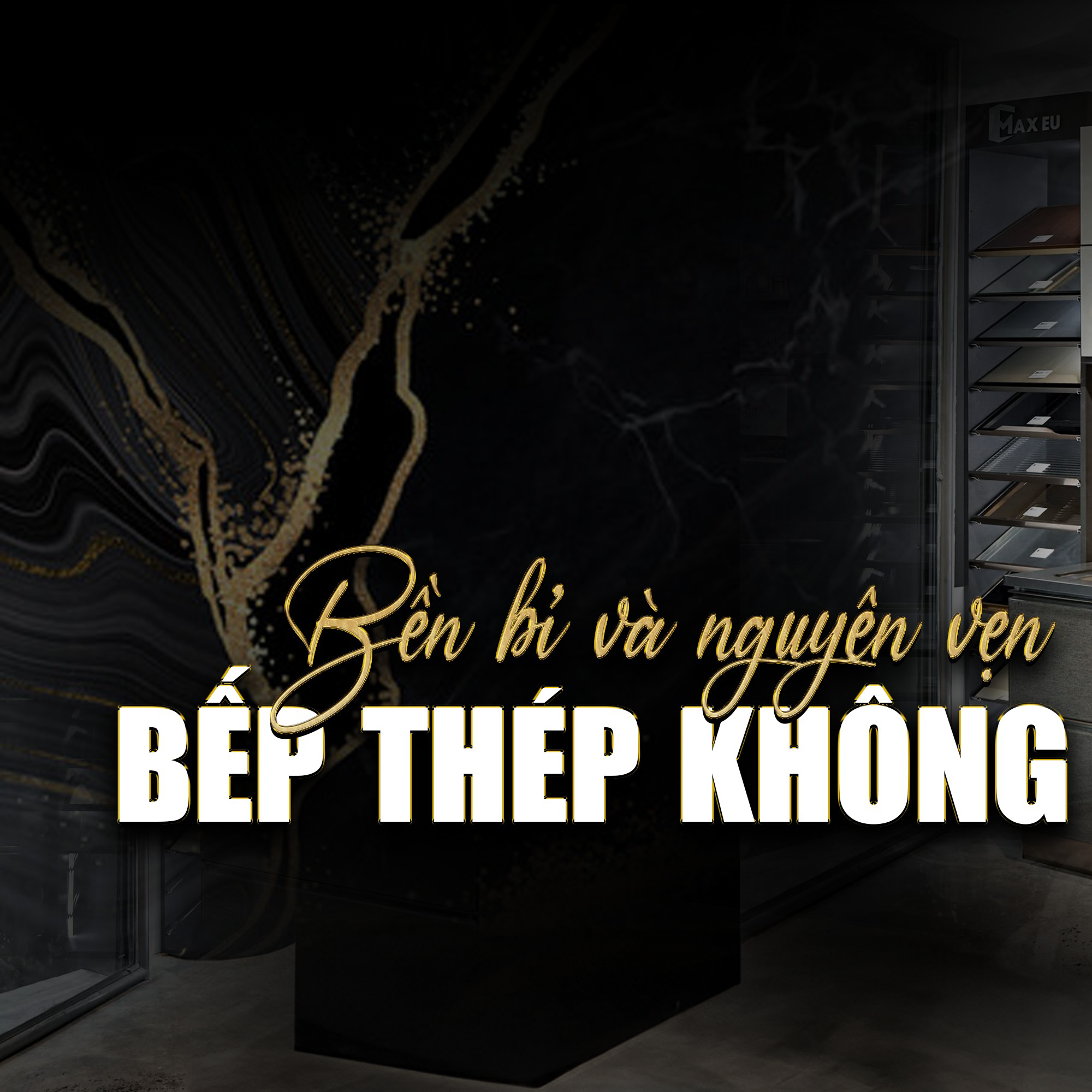 Thiết kế thi công nội thất bếp không gỉ Biên Hòa