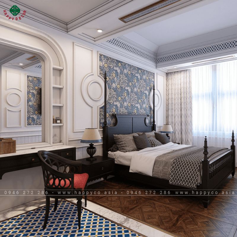 Sử dụng những gam màu sắc hài hòa và nhẹ nhàng