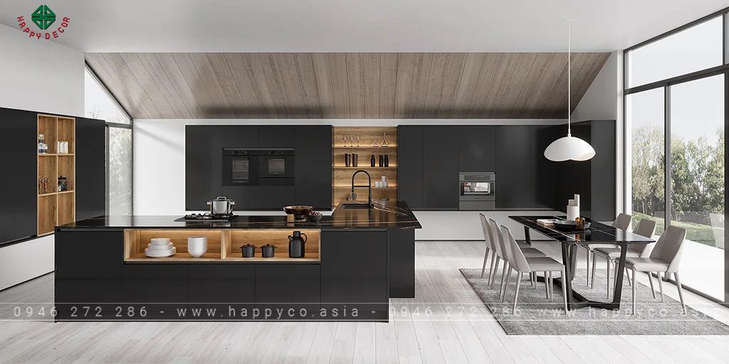 Thiết kế thi công nội thất phòng bếp Biên Hòa - HAPPY DECOR