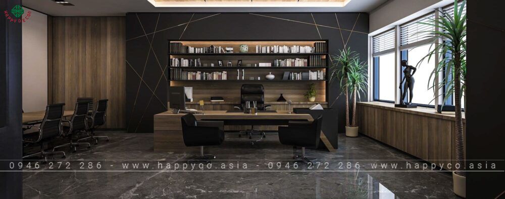 Khoảng trống trên bàn làm việc không chỉ tạo cảm giác ngăn nắp, gọn gàng