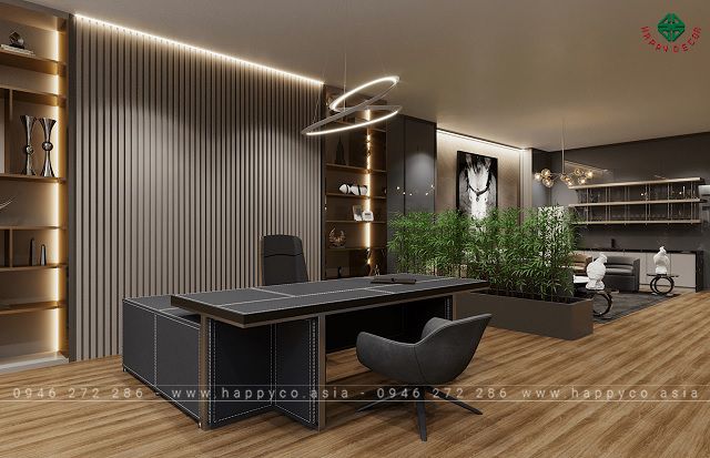 Vị trí của bàn làm việc trong văn phòng là yếu tố quan trọng hàng đầu