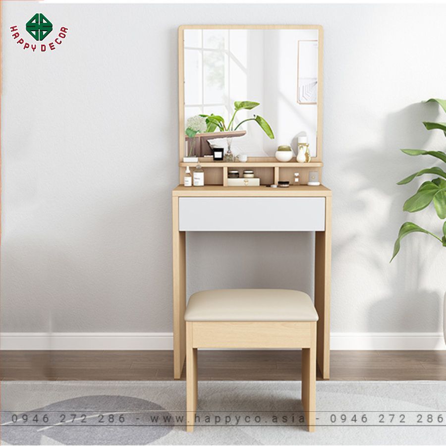 Kích thước bộ bàn trang điểm nhỏ gọn Kích thước bộ bàn trang điểm nhỏ gọn