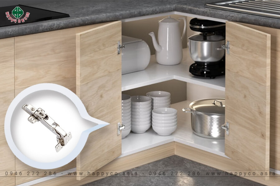 Quan tâm đến phụ kiện chất lượng giúp tủ bếp bền hơn Quan tâm đến phụ kiện chất lượng giúp tủ bếp bền hơn