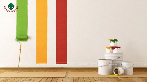 Những điều cần lưu ý khi phối màu sơn mặt tiền nhà