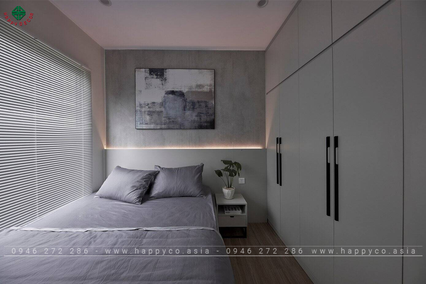 Phong cách thiết kế tối giản hiện đại - Mẫu 01