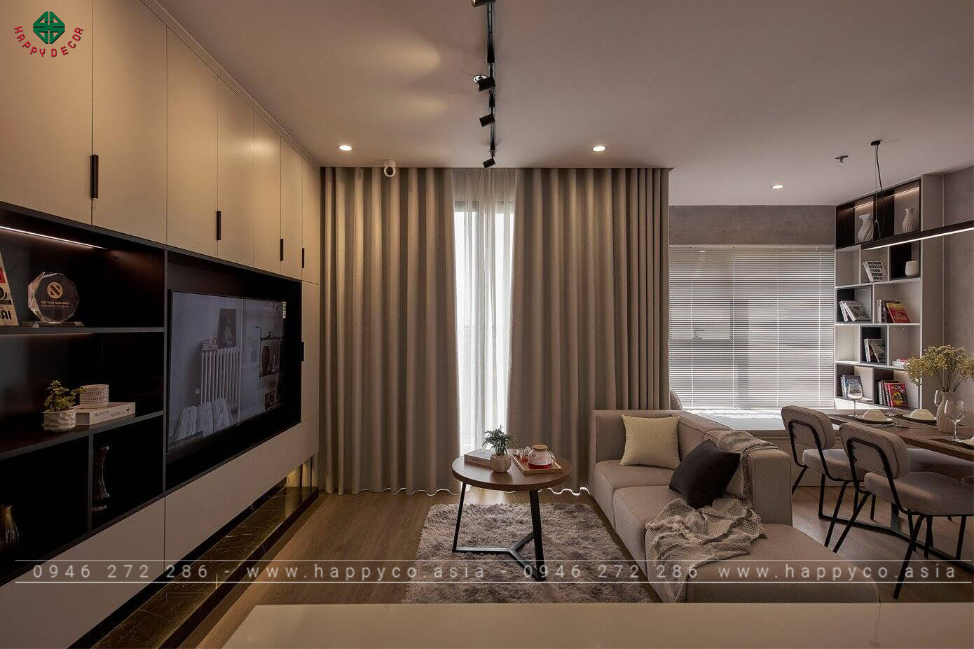 Phong cách thiết kế tối giản hiện đại - Mẫu 10