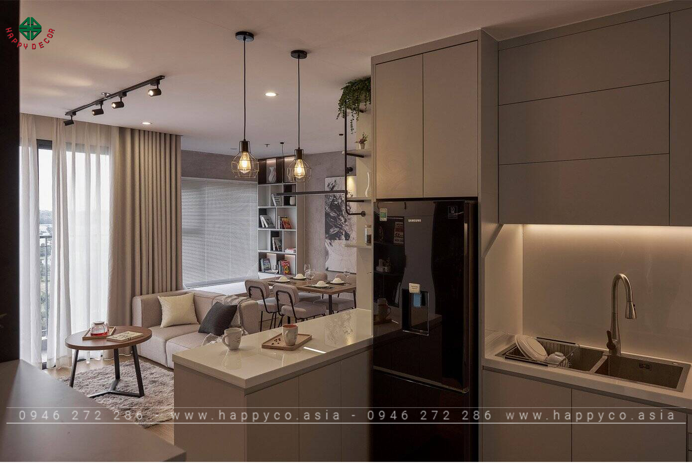 Phong cách thiết kế tối giản hiện đại - Mẫu 02