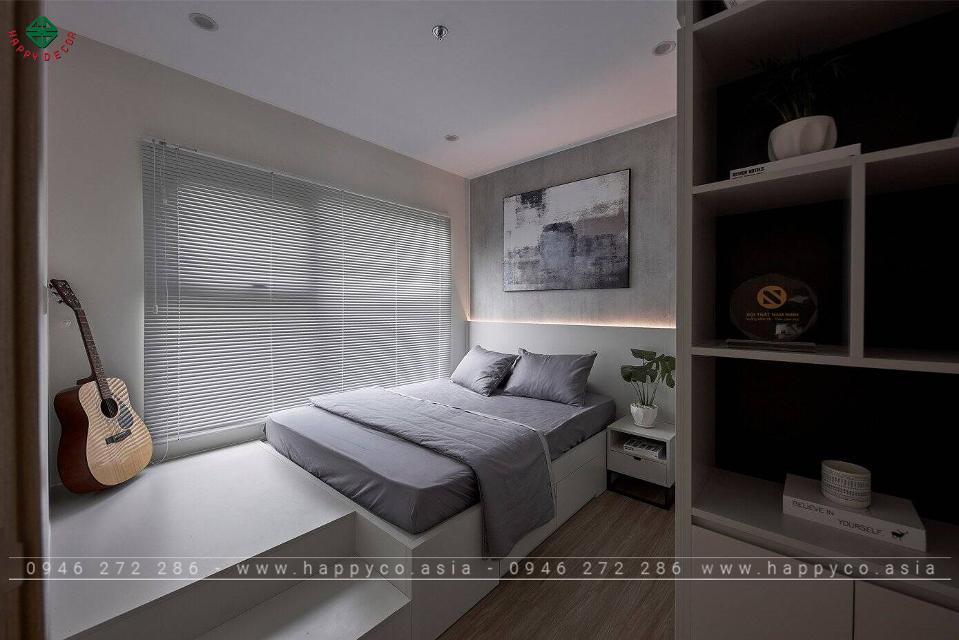 Phong cách thiết kế tối giản hiện đại - Mẫu 03