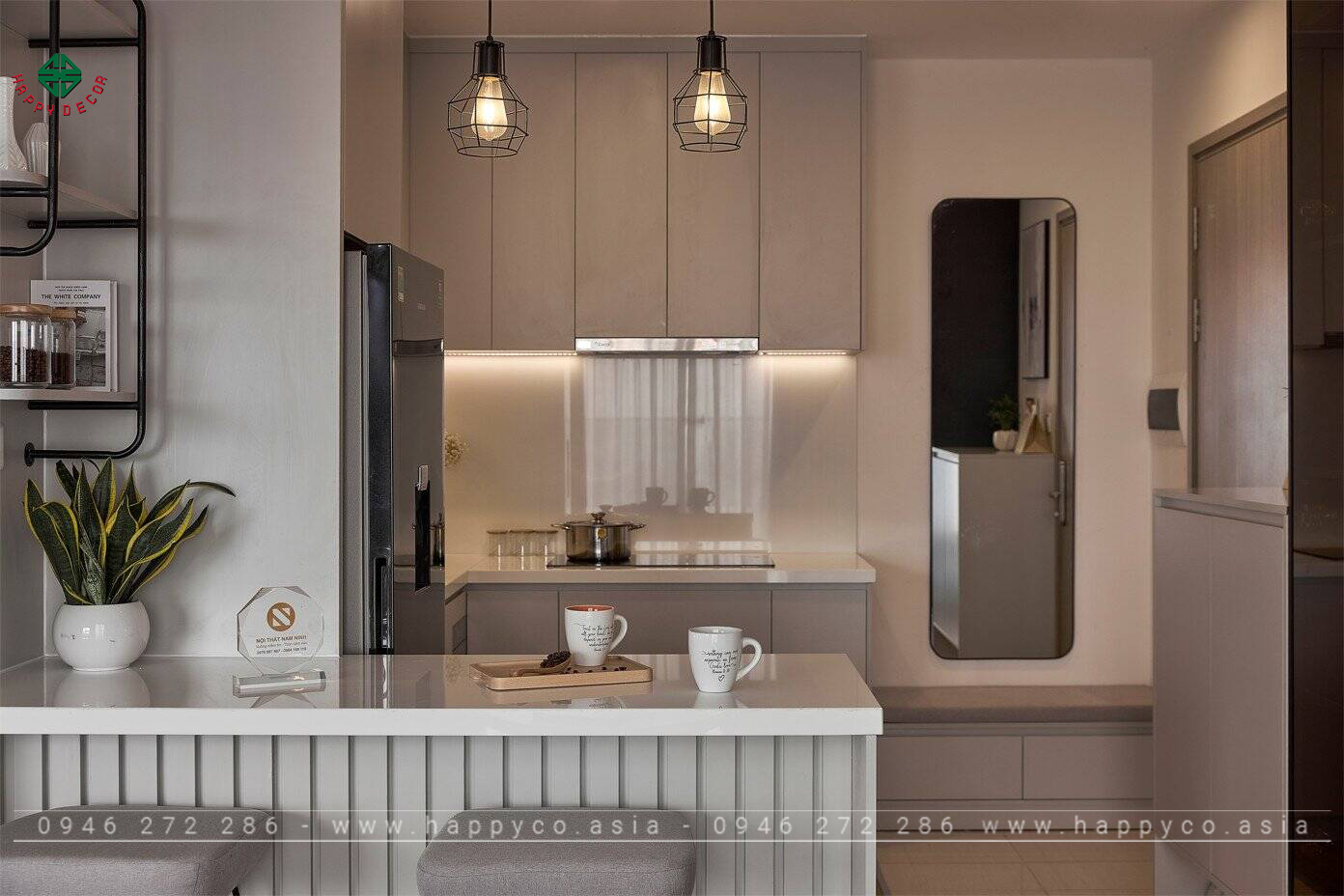 Phong cách thiết kế tối giản hiện đại - Mẫu 04