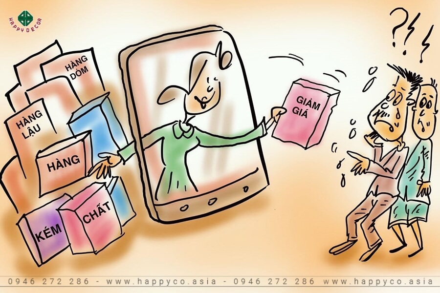 Nguy cơ mua phải hàng kèm chất lượng do thị trường biến động Nguy cơ mua phải hàng kèm chất lượng do thị trường biến động