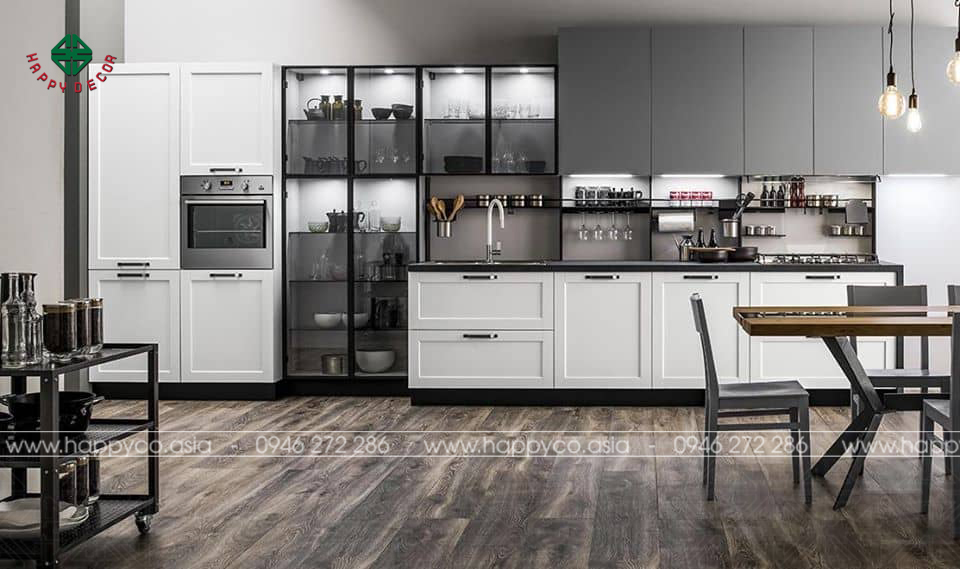 CỬA KHUNG NHÔM CÁNH KÍNH CHO TỦ QUẦN ÁO VÀ TỦ BẾP