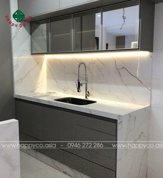 CỬA KHUNG NHÔM CÁNH KÍNH CHO TỦ QUẦN ÁO VÀ TỦ BẾP