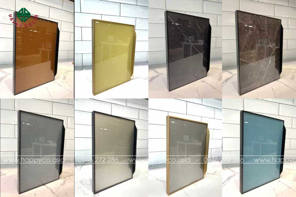 CỬA KHUNG NHÔM CÁNH KÍNH CHO TỦ QUẦN ÁO VÀ TỦ BẾP