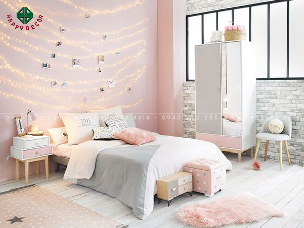 Trang trí phòng ngủ với đèn LED