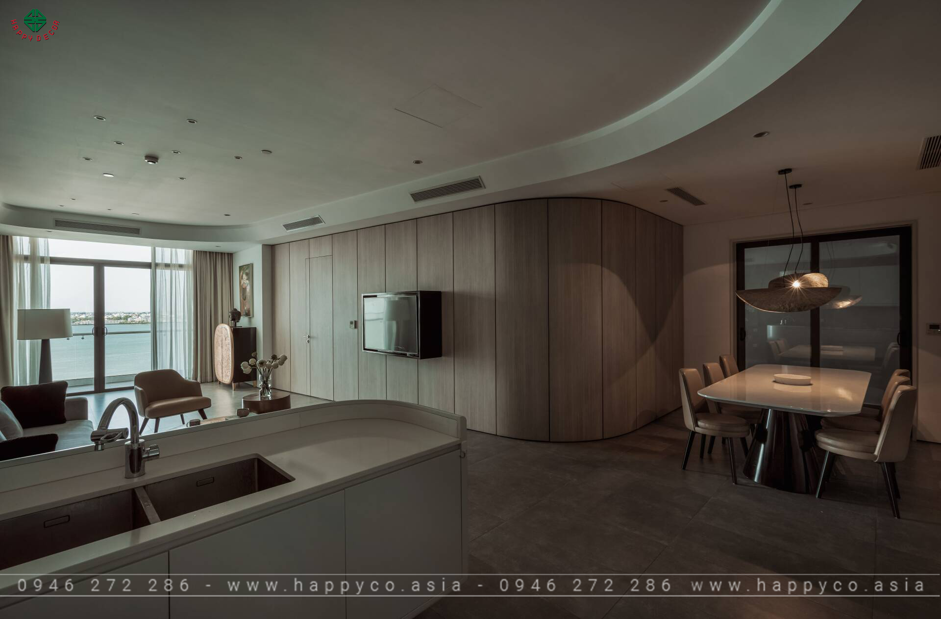 Thi công thiết kế nội thất ở Vũng Tàu - Mẫu 01