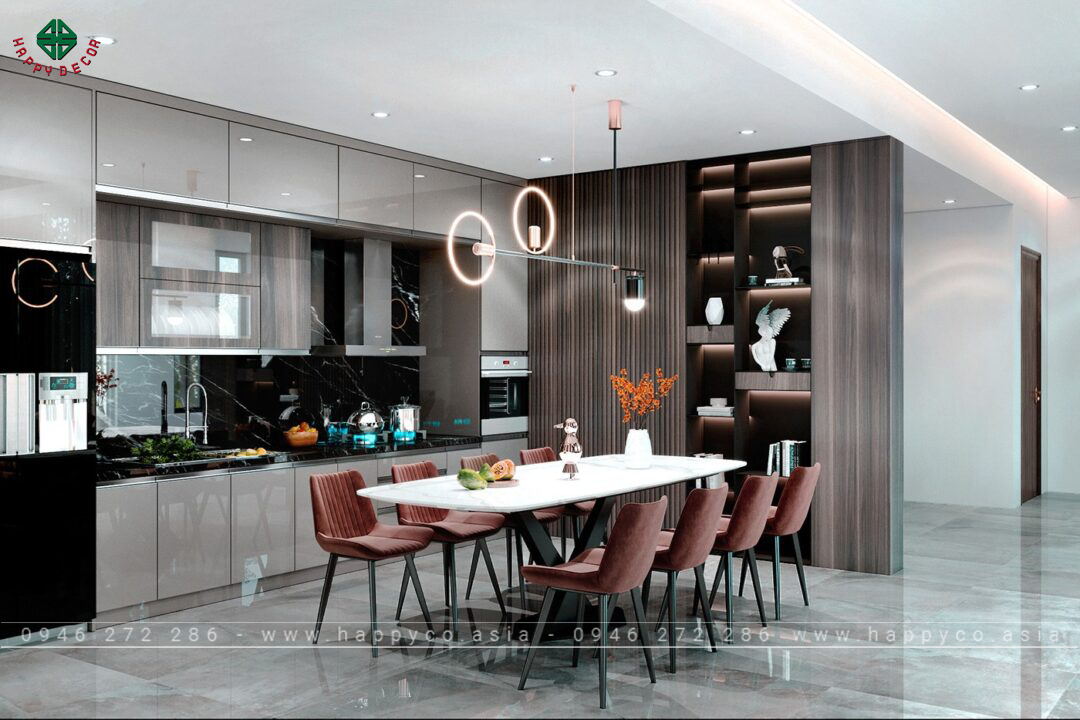 Nội thất nhà phố Ecopark - Phong cách hiện đại - Mẫu 5