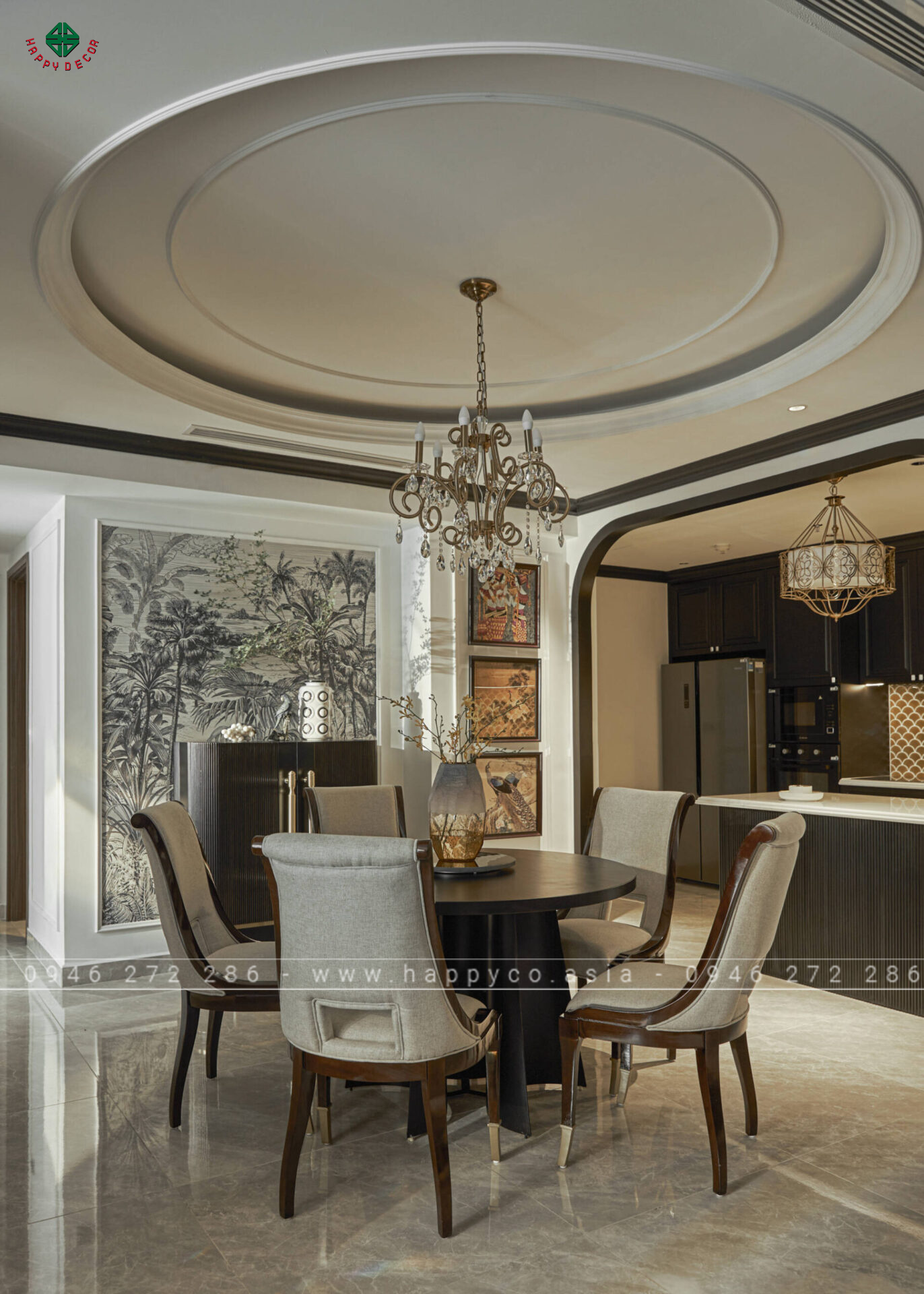 Thi công thiết kế căn hộ Laura - Mẫu 10