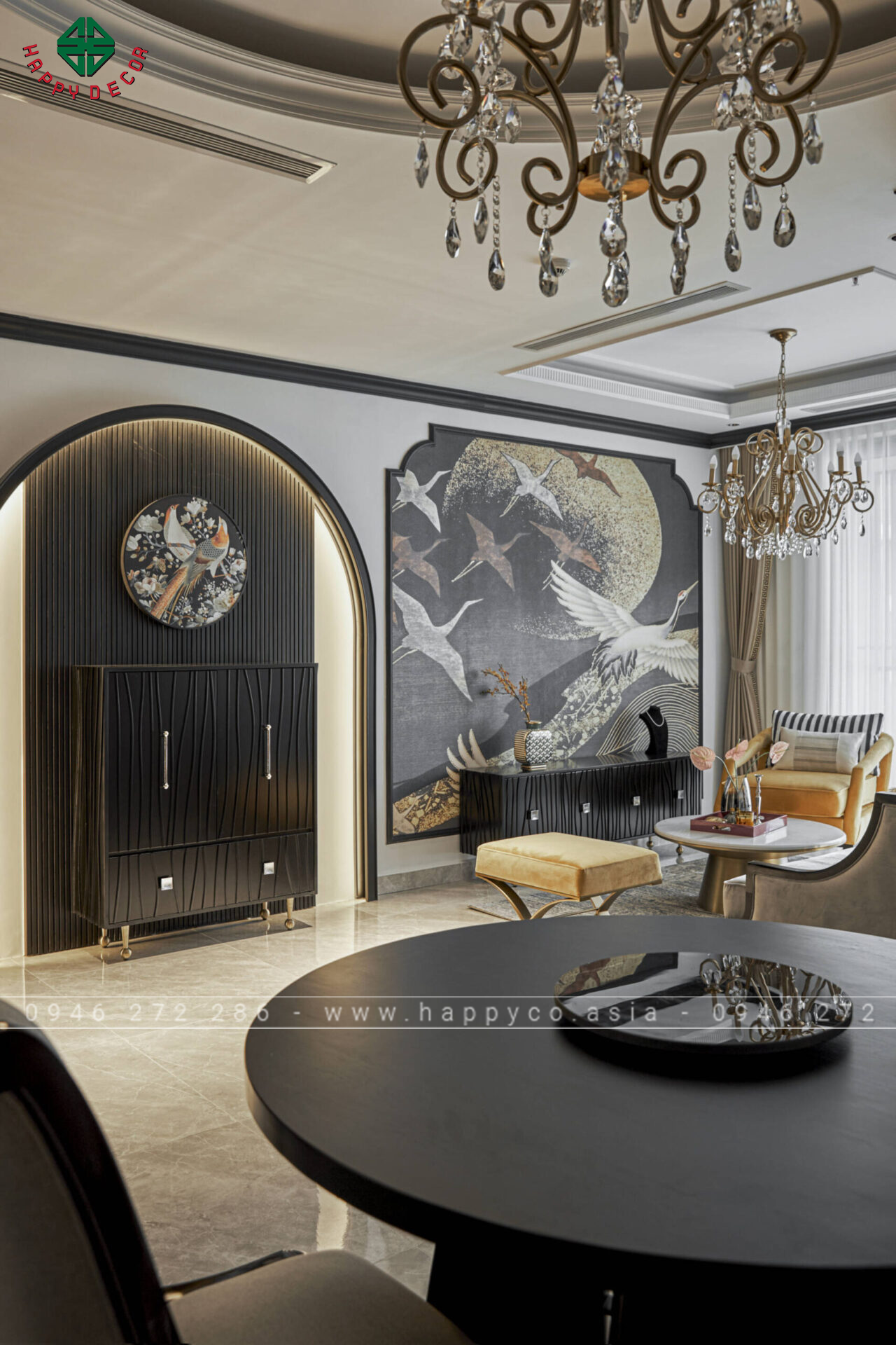 Thi công thiết kế căn hộ Laura - Mẫu 02