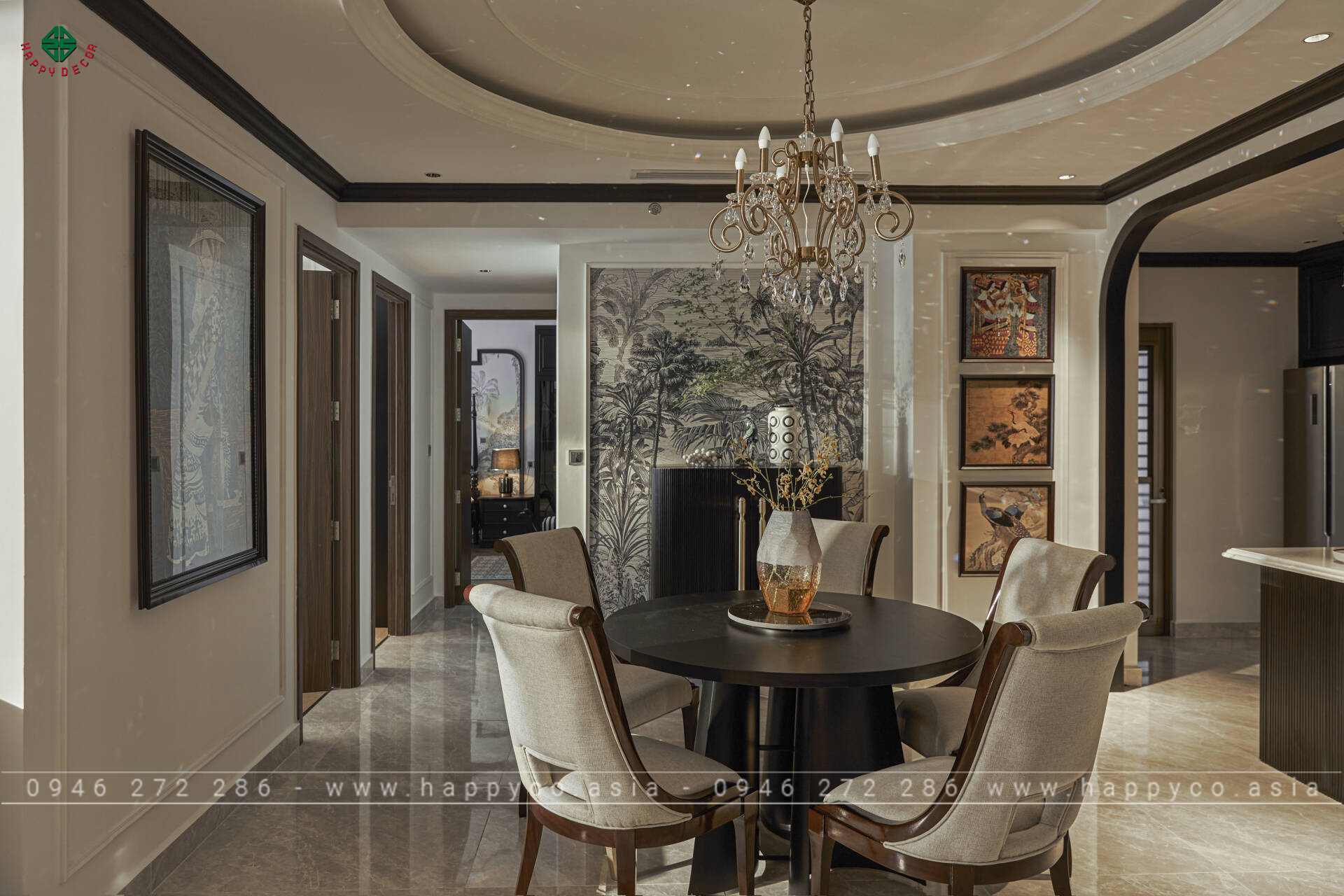 Thi công thiết kế căn hộ Laura - Mẫu 08